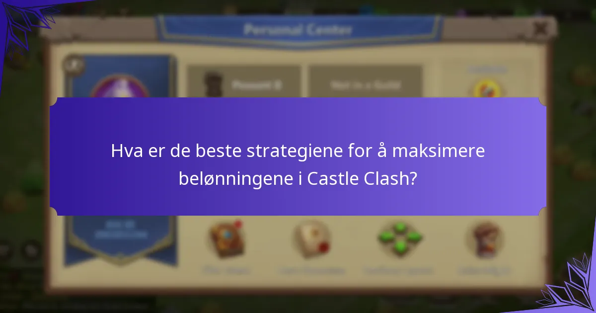 Hvilke nye funksjoner har blitt introdusert i Castle Clash?