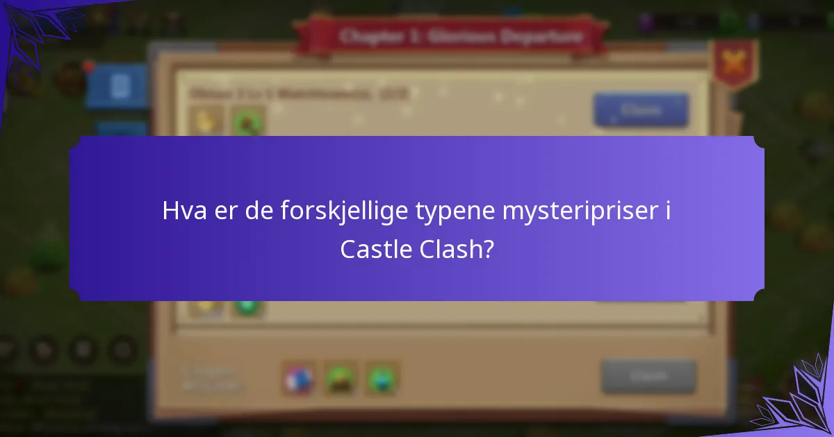 Hvordan fungerer overraskelsesbelønninger i Castle Clash-arrangementer?