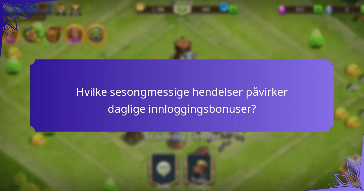 Hvilke unike gjenstander kan oppnås gjennom daglige innlogginger?