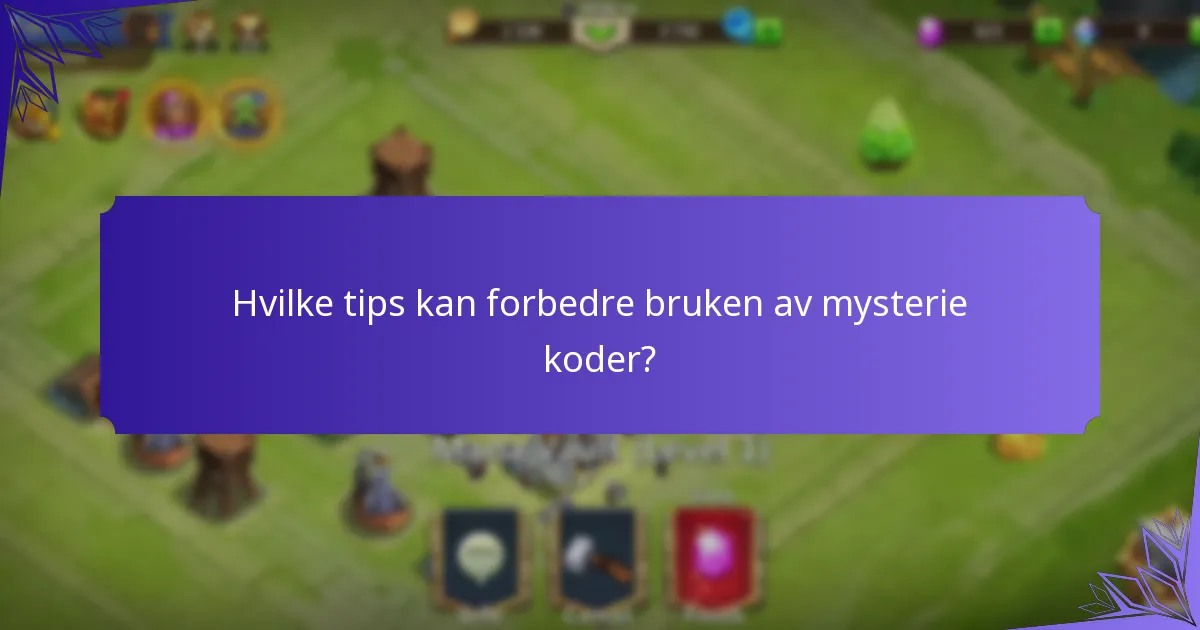 Hvor kan spillere finne nye mysterie koder?