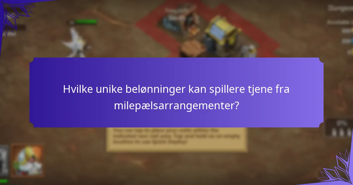 Hvilke strategier kan maksimere deltakelsen i milepælsarrangementer?